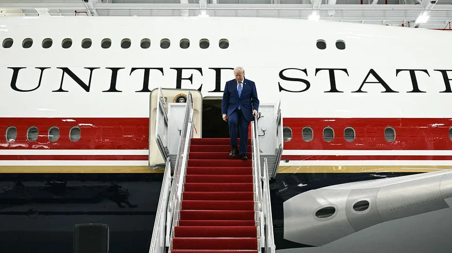 Former President Trump Inaugurates New Air Force One on Journey to Theodore Roosevelt Library Opening