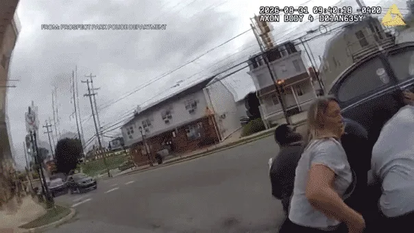 Community Members, Officers Lift Car to Free Woman Pinned After E-Bike Crash in Pennsylvania