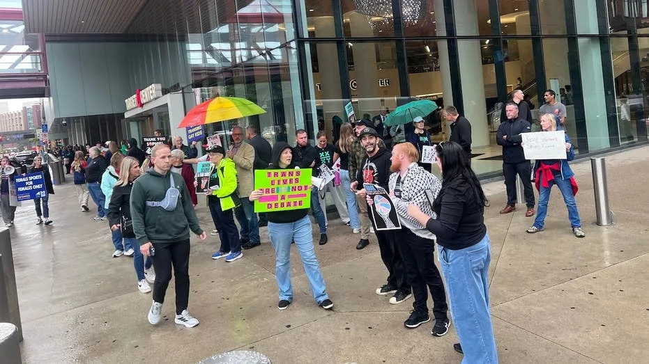 Supporters of Women's Sports Face Confrontation at Minnesota Rally During Fever Game